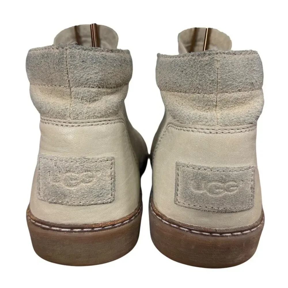 UGG Alin 1005316 Suede Ankle Boots Lace Up High Top Sneakers Shoes Mens sz 7